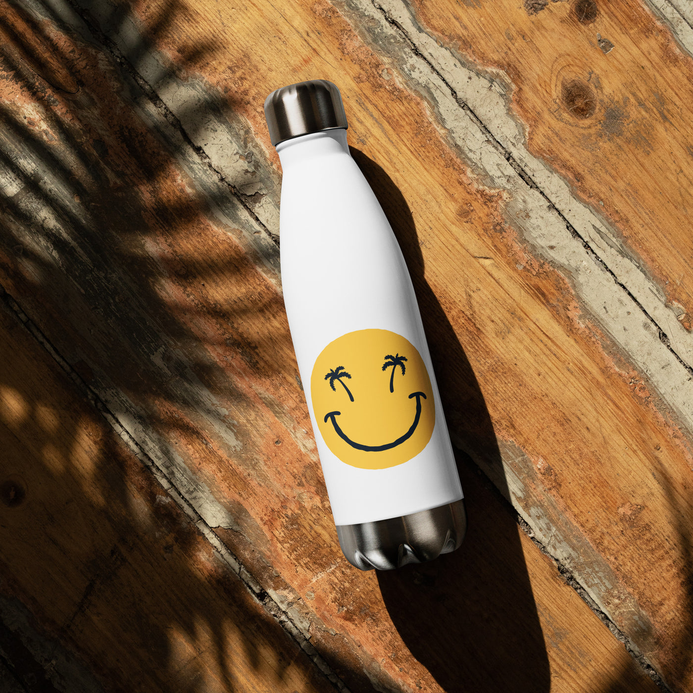 Swash Peak Smiley Stainless Steel Water Bottle