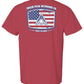 Swash Peak Stars and Stripes Heavyweight Tee – garment-dyed outdoor shirt