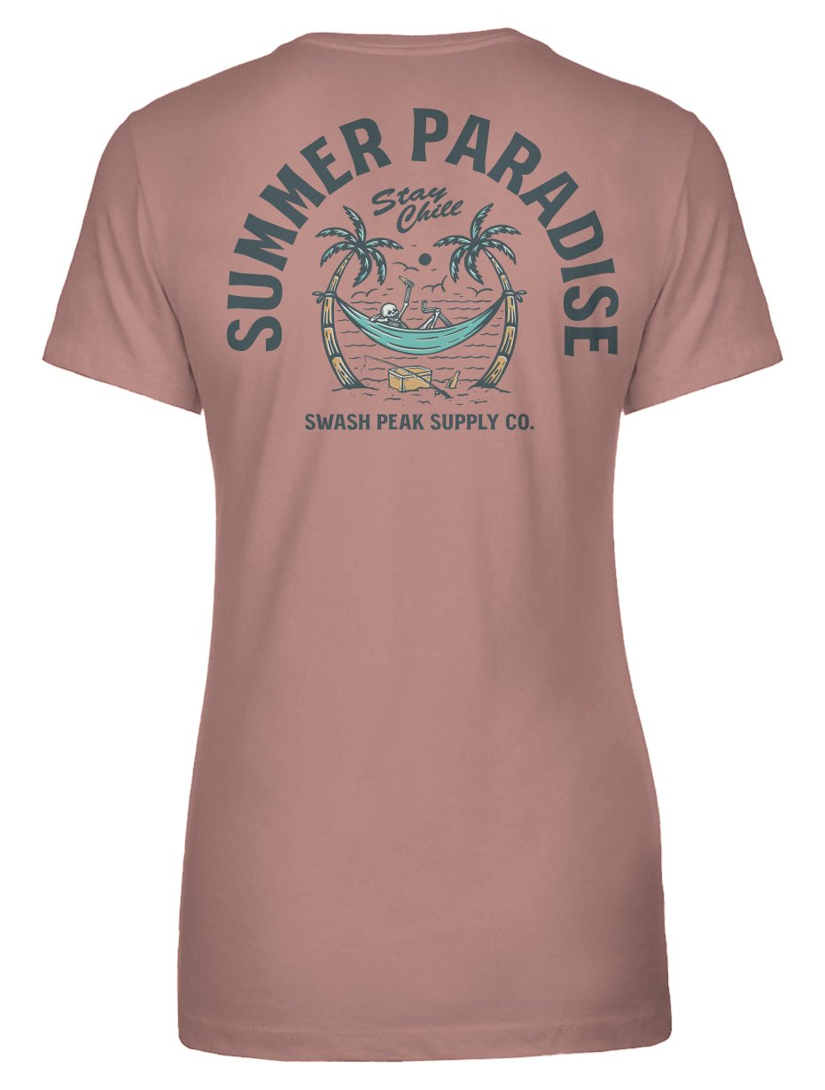 Summer Paradise Women's Tee - Swash Peak