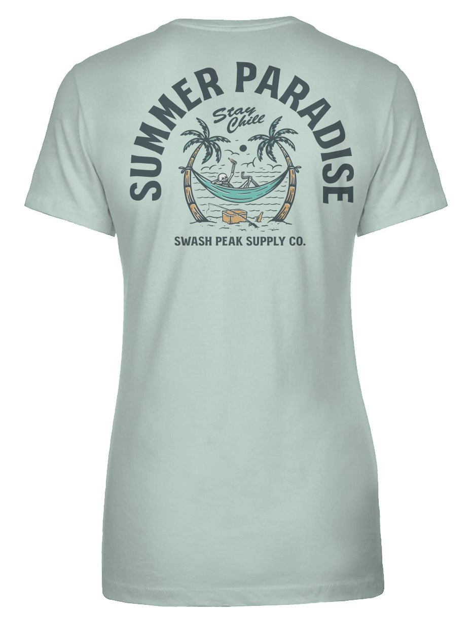 Summer Paradise Women's Tee - Swash Peak