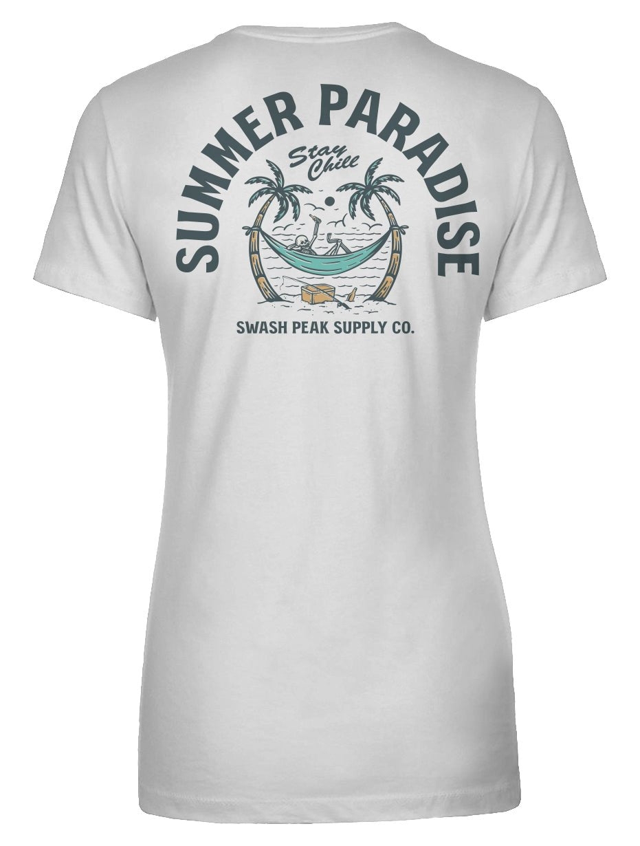 Summer Paradise Women's Tee - Swash Peak