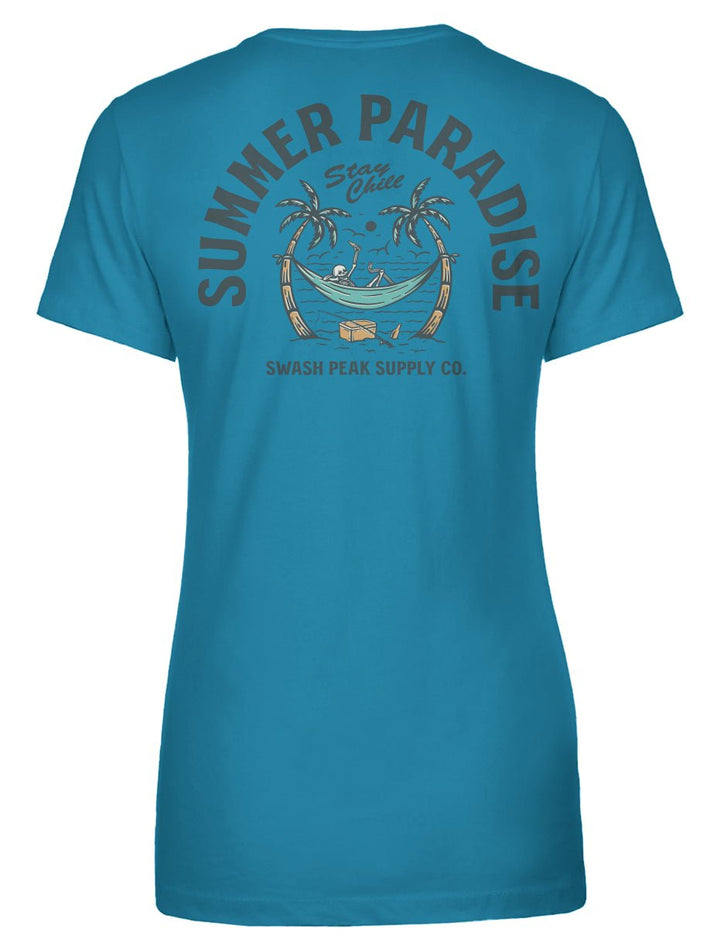 Summer Paradise Women's Tee - Swash Peak