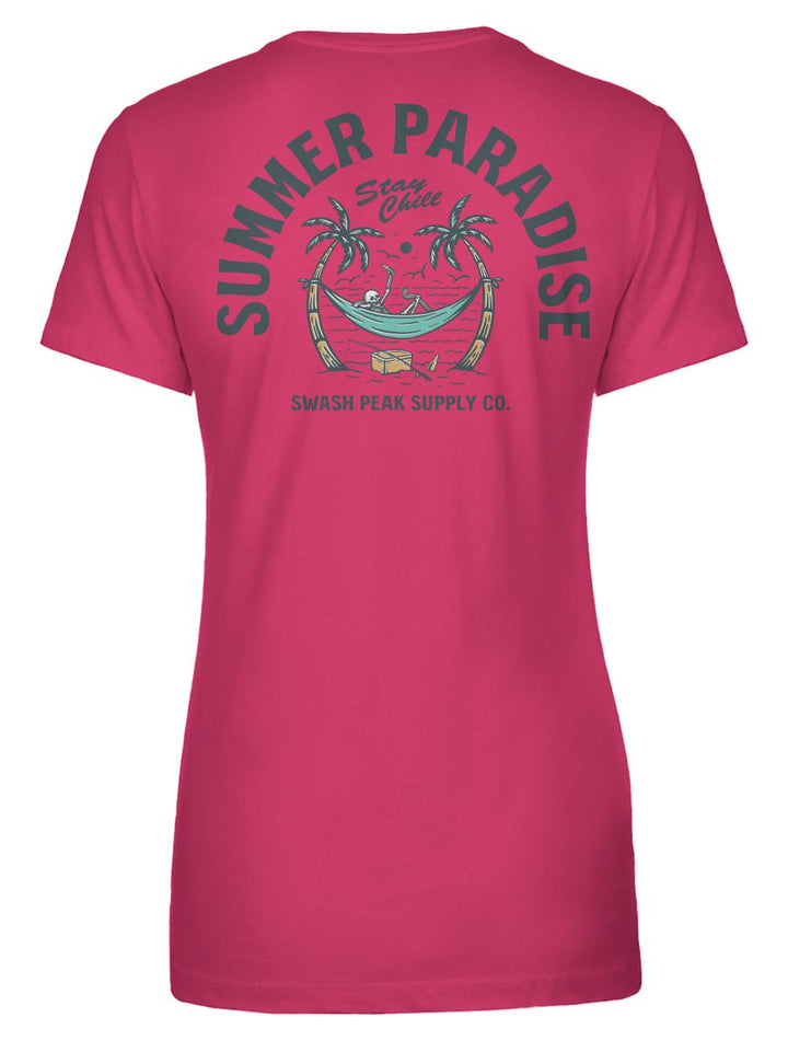 Summer Paradise Women's Tee - Swash Peak