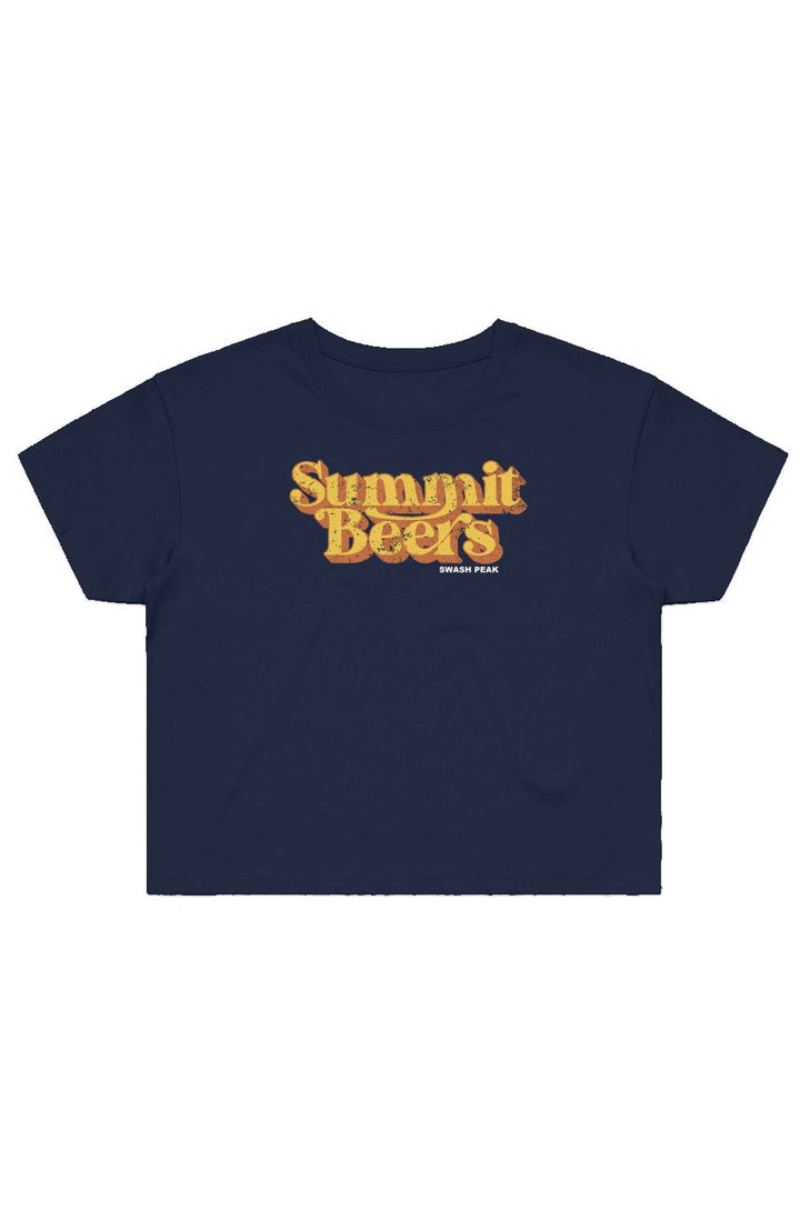 Summit Beers Cropped Tee - Swash Peak
