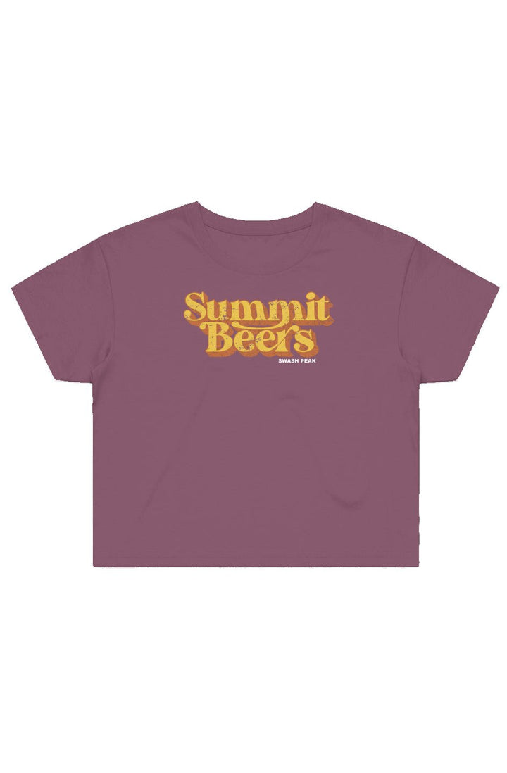 Summit Beers Cropped Tee - Swash Peak