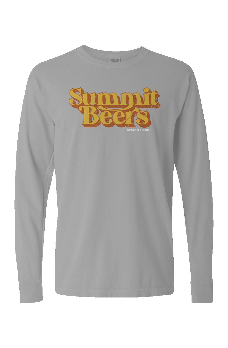 Summit Beers Long Sleeve Unisex Tee - Swash Peak