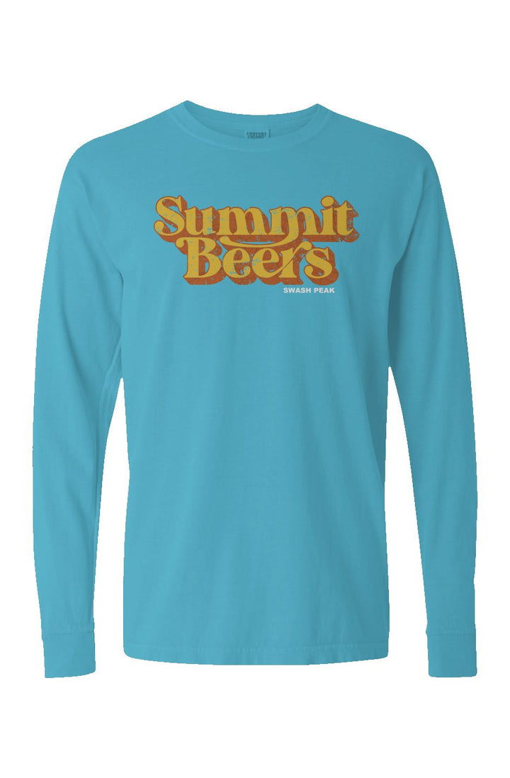 Summit Beers Long Sleeve Unisex Tee - Swash Peak