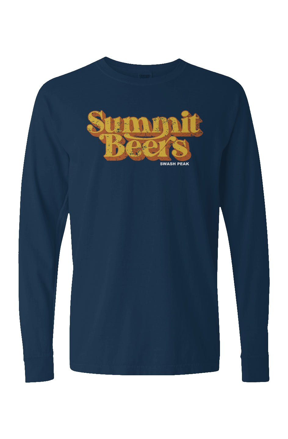 Summit Beers Long Sleeve Unisex Tee - Swash Peak