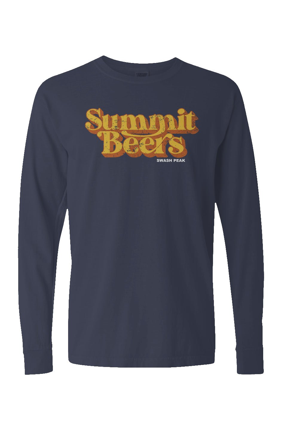 Summit Beers Long Sleeve Unisex Tee - Swash Peak