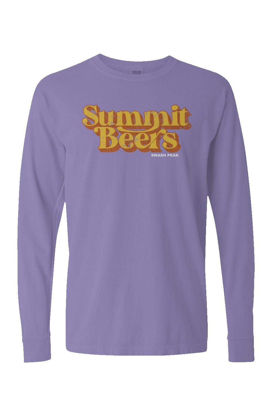 Summit Beers Long Sleeve Unisex Tee - Swash Peak