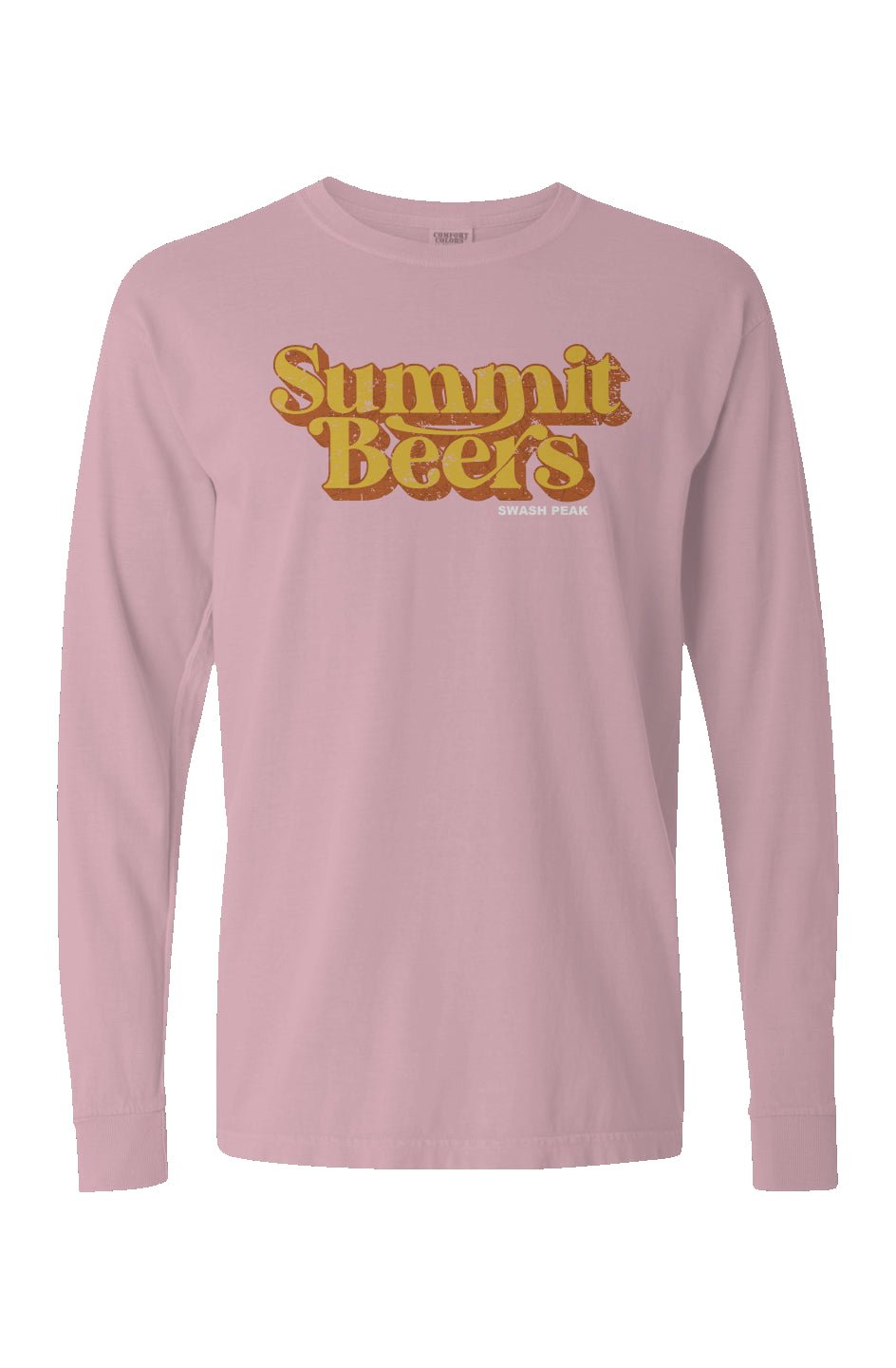 Summit Beers Long Sleeve Unisex Tee - Swash Peak