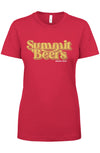 Summit Beers Women's Tee - Swash Peak