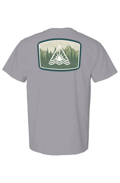 Swash Peak Traverse Summit Flow Heavyweight Tee – mountain design outdoor shirt