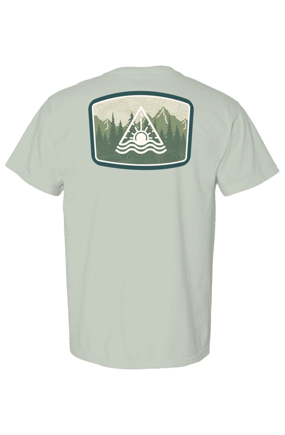 Swash Peak Traverse Summit Flow Heavyweight Tee – mountain design outdoor shirt