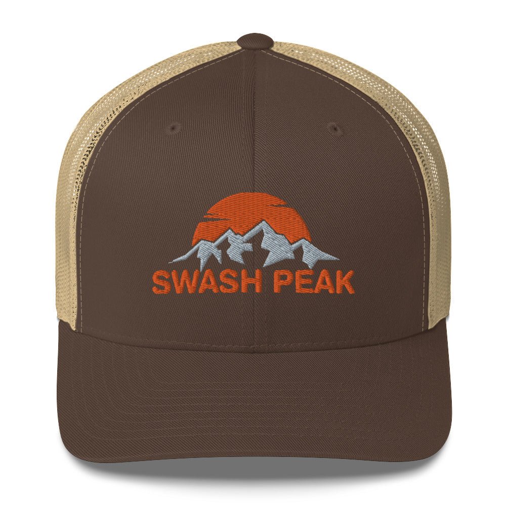 Sunset Mountain Trucker Hat - Swash Peak
