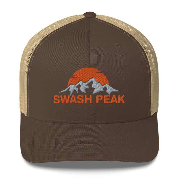 Sunset Mountain Trucker Hat - Swash Peak