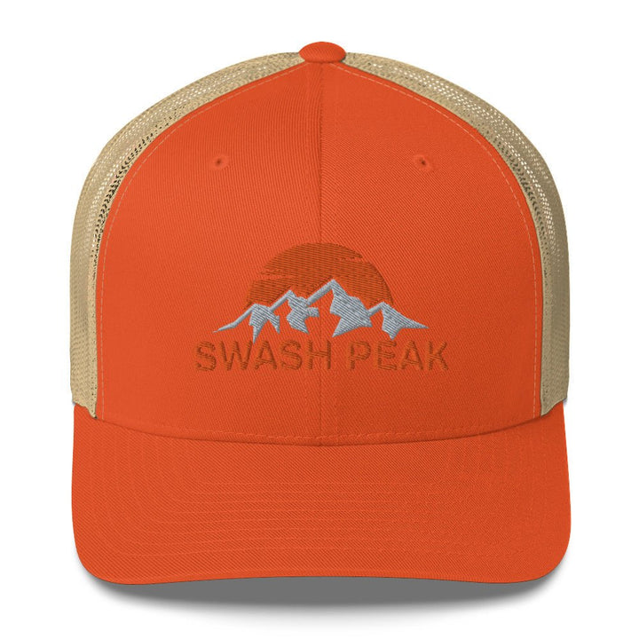 Sunset Mountain Trucker Hat - Swash Peak