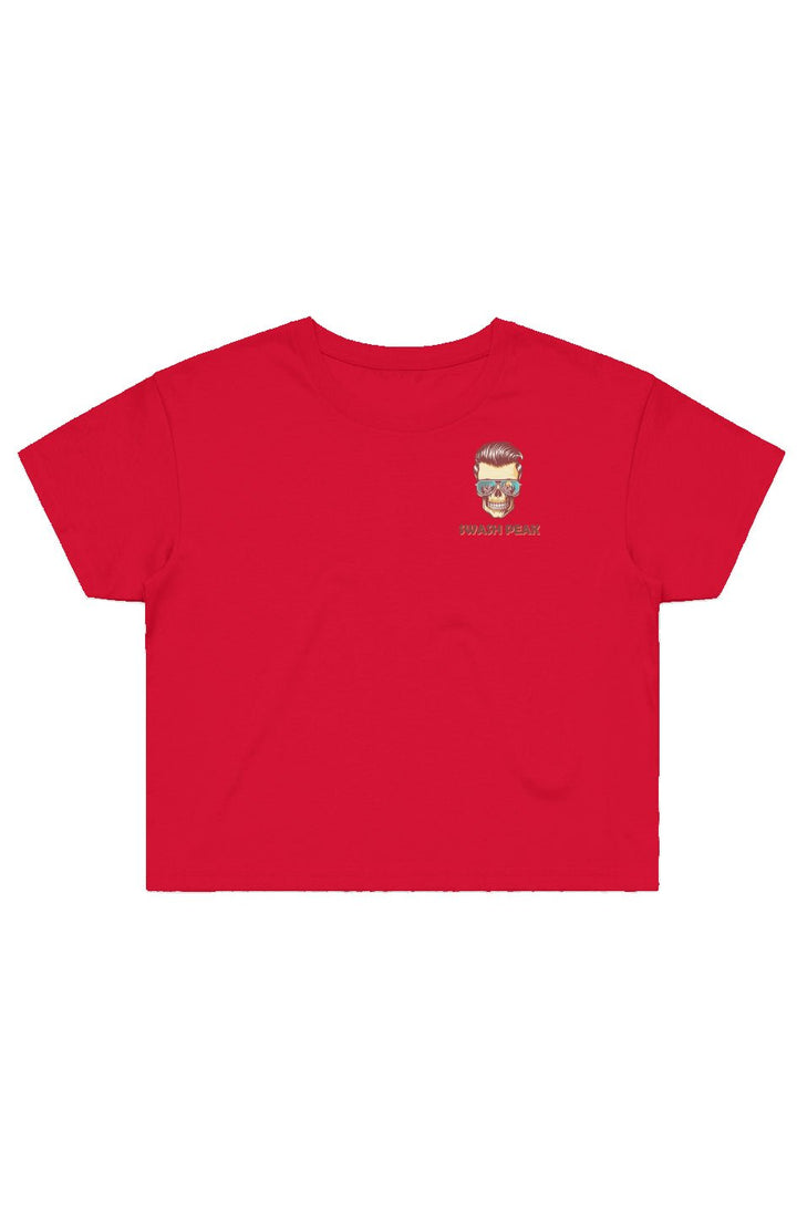 Sunstoked Skull Cropped Tee - Swash Peak