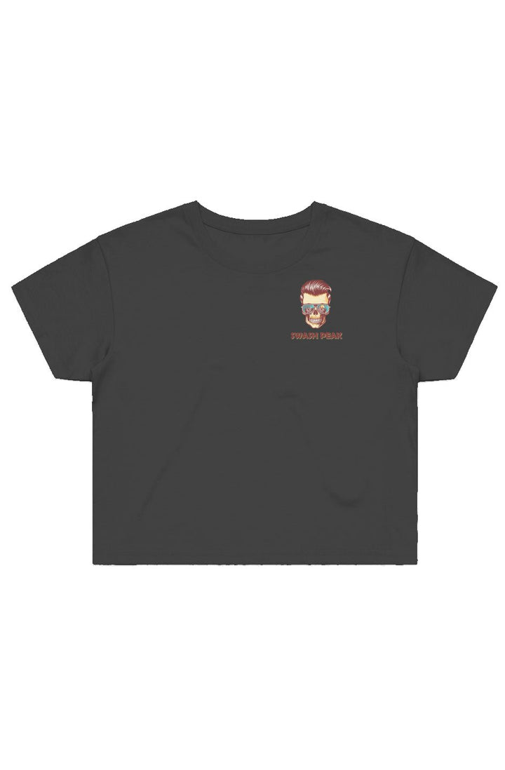 Sunstoked Skull Cropped Tee - Swash Peak