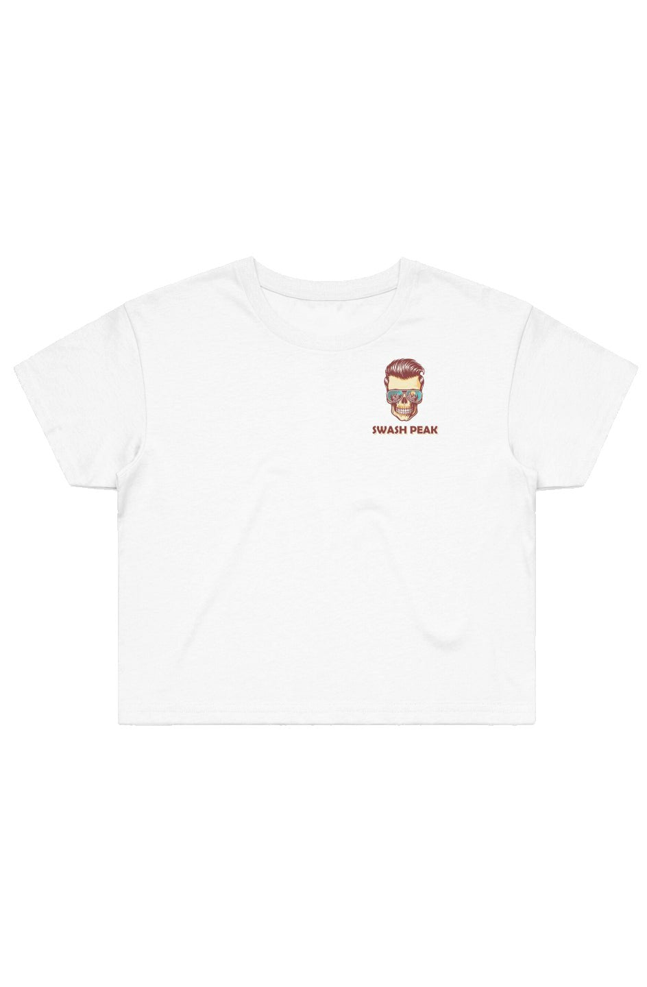 Sunstoked Skull Cropped Tee - Swash Peak