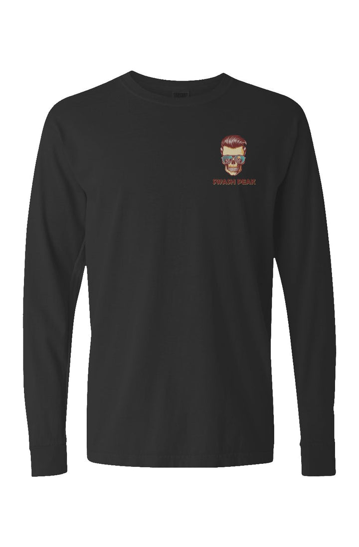 Sunstoked Skull Long Sleeve Unisex Tee - Swash Peak