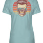 Sunstoked Skull Women's Tee - Swash Peak