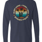 Surf More Work Less Long Sleeve Unisex Tee - Swash Peak