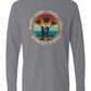 Surf More Work Less Long Sleeve Unisex Tee - Swash Peak