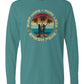 Surf More Work Less Long Sleeve Unisex Tee - Swash Peak