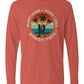 Surf More Work Less Long Sleeve Unisex Tee - Swash Peak