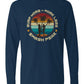 Surf More Work Less Long Sleeve Unisex Tee - Swash Peak