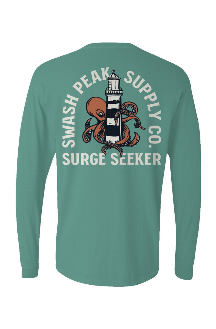 Surge Seeker Long Sleeve Unisex Tee - Swash Peak