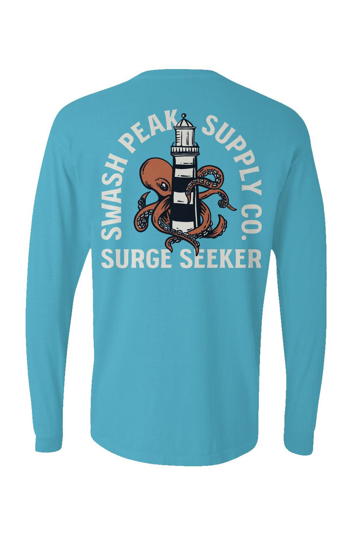 Surge Seeker Long Sleeve Unisex Tee - Swash Peak