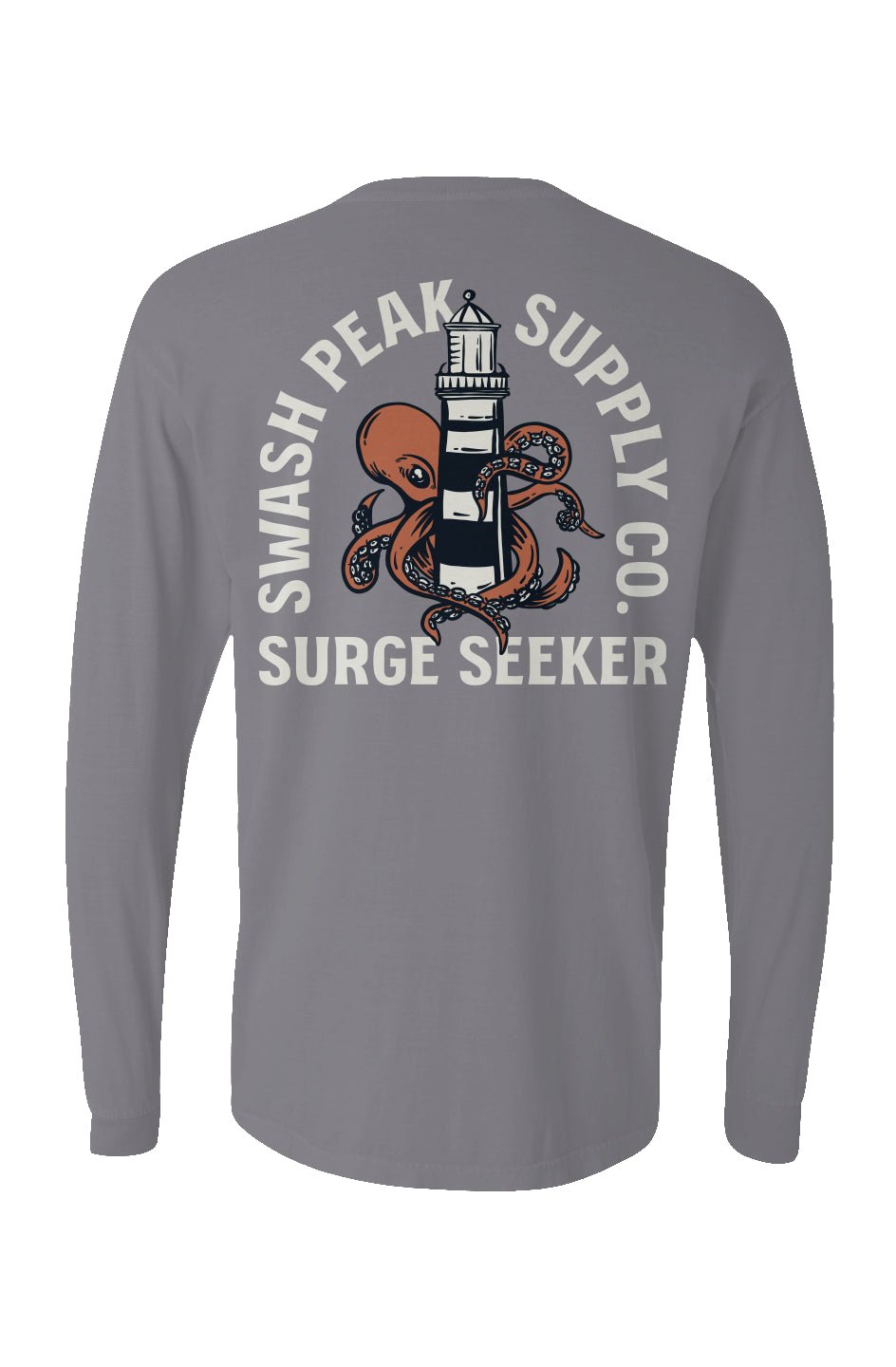 Surge Seeker Long Sleeve Unisex Tee - Swash Peak