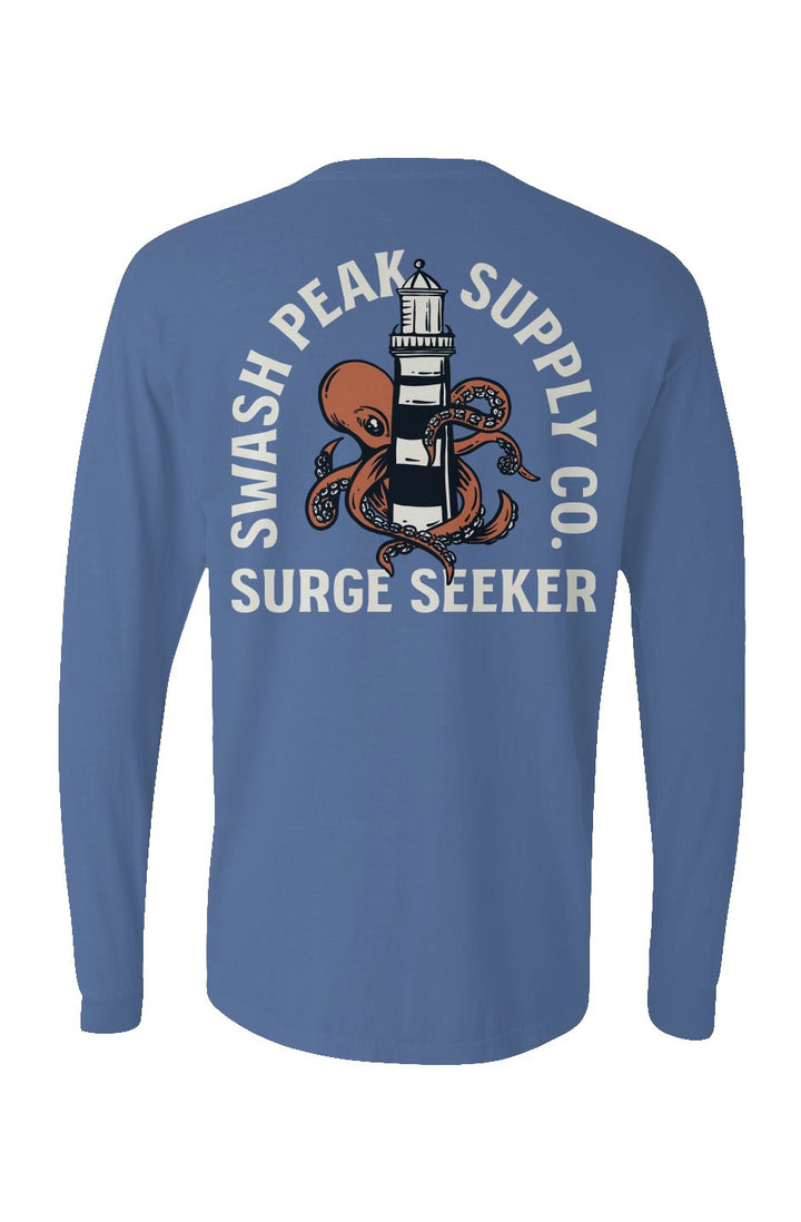 Surge Seeker Long Sleeve Unisex Tee - Swash Peak