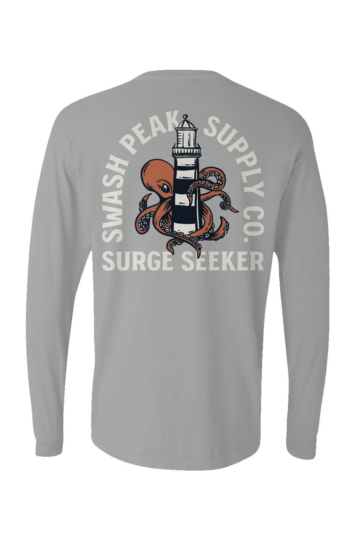 Surge Seeker Long Sleeve Unisex Tee - Swash Peak