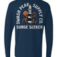 Surge Seeker Long Sleeve Unisex Tee - Swash Peak