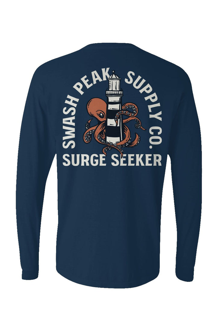 Surge Seeker Long Sleeve Unisex Tee - Swash Peak