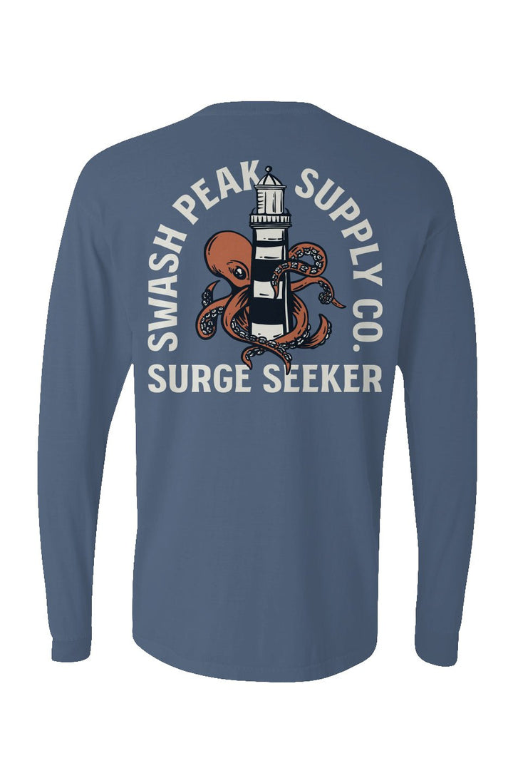 Surge Seeker Long Sleeve Unisex Tee - Swash Peak