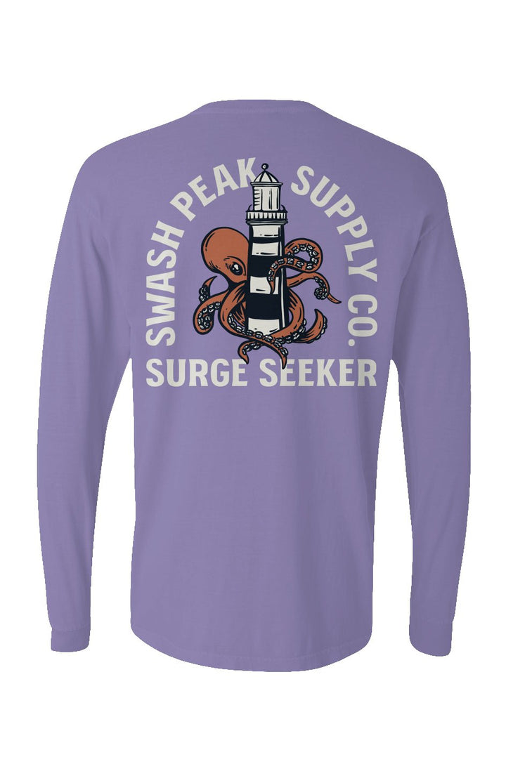 Surge Seeker Long Sleeve Unisex Tee - Swash Peak