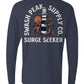 Surge Seeker Long Sleeve Unisex Tee - Swash Peak