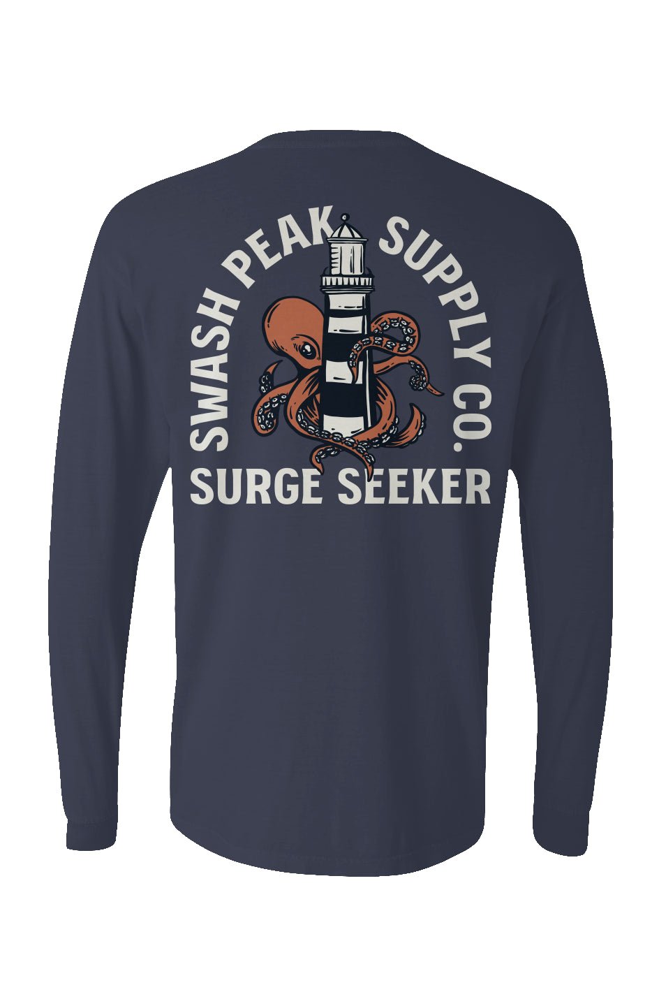 Surge Seeker Long Sleeve Unisex Tee - Swash Peak