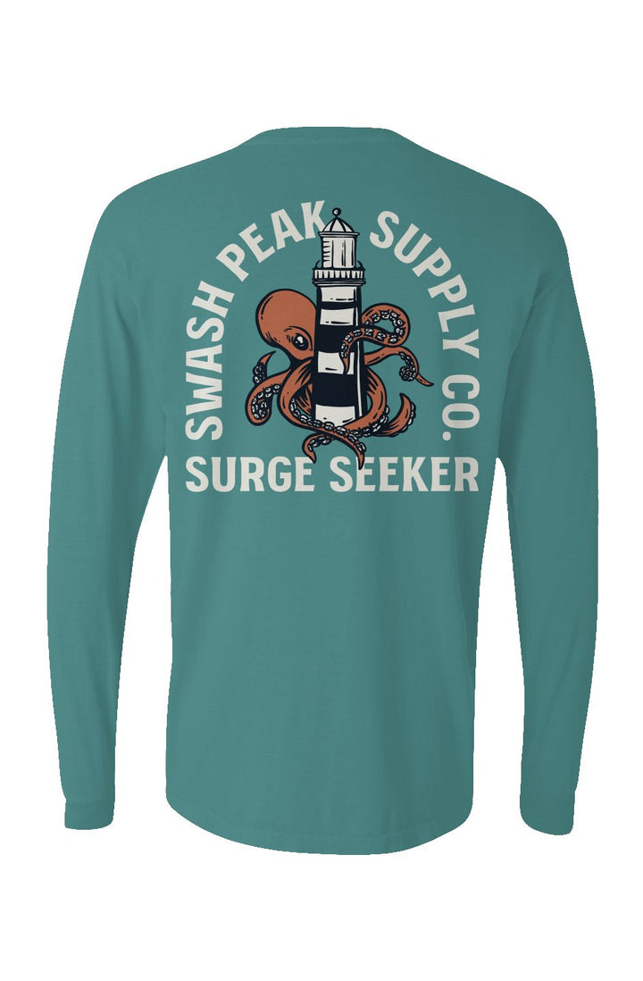 Surge Seeker Long Sleeve Unisex Tee - Swash Peak