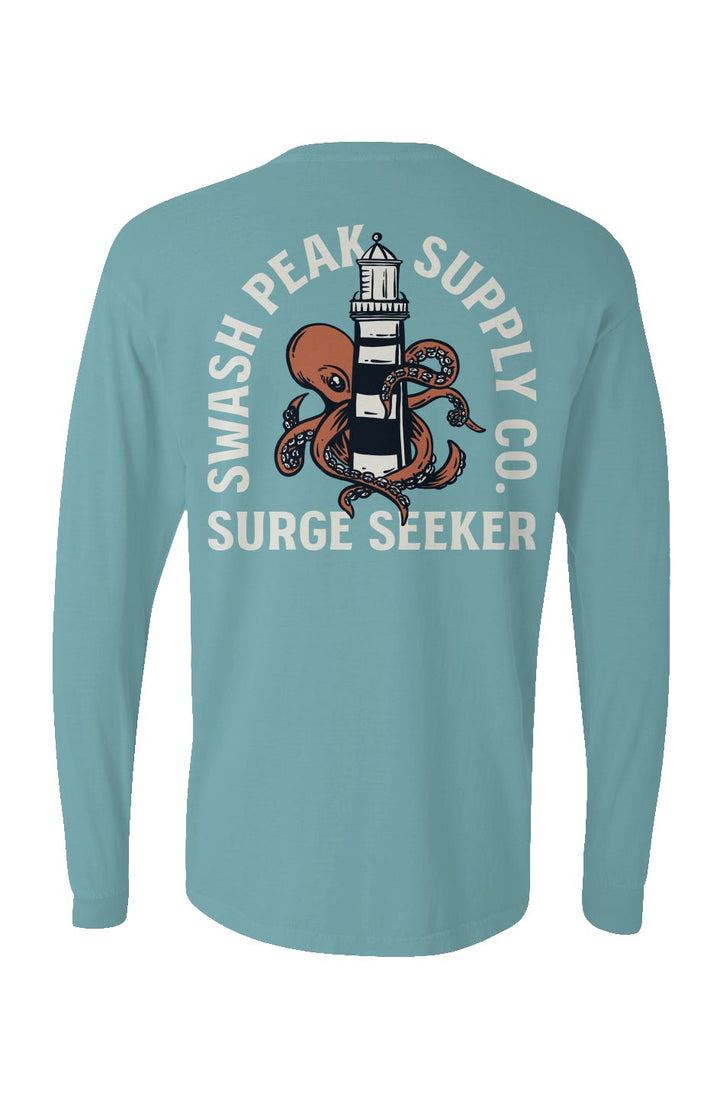 Surge Seeker Long Sleeve Unisex Tee - Swash Peak