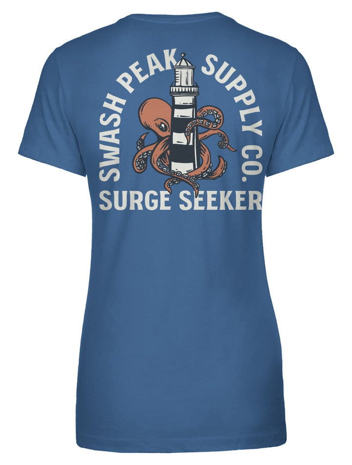 Surge Seeker Women's Tee - Swash Peak