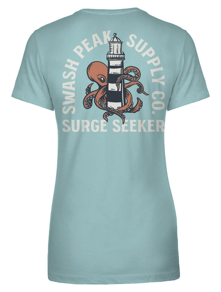 Surge Seeker Women's Tee - Swash Peak