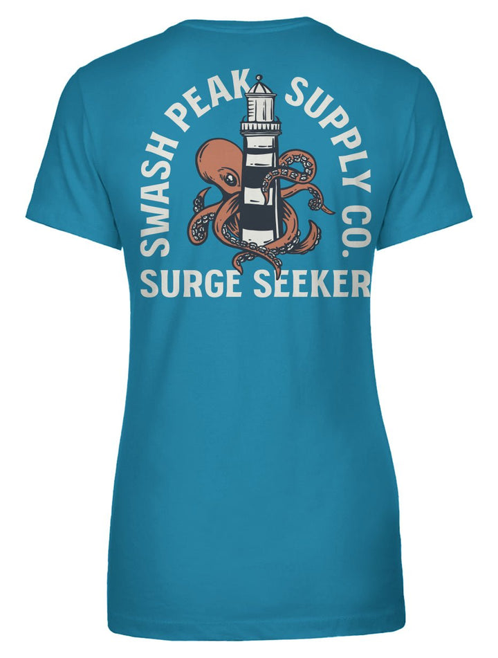 Surge Seeker Women's Tee - Swash Peak