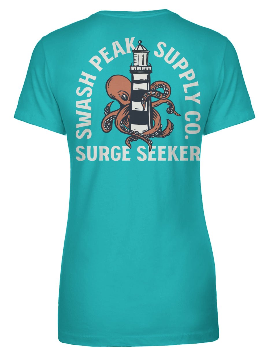 Surge Seeker Women's Tee - Swash Peak