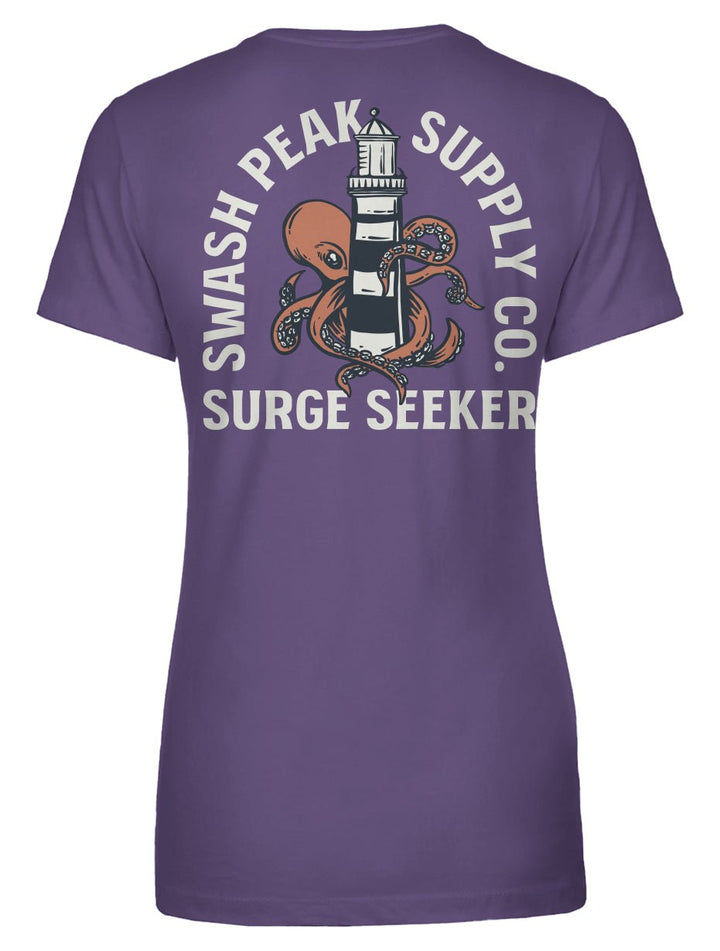 Surge Seeker Women's Tee - Swash Peak