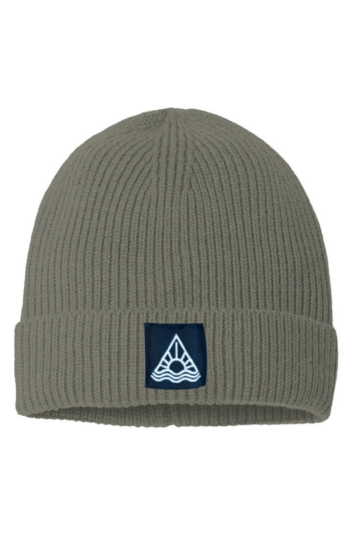 Sustainable Fine Rib Knit Beanie - Swash Peak